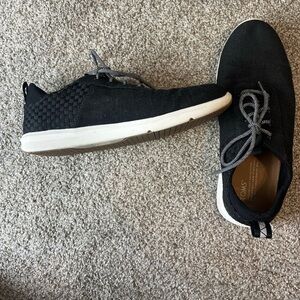 Toms Black Men’s Lace Up Lightweight Sneakers Sz 10.5